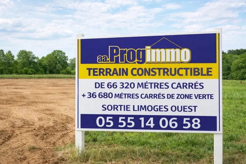 Terrain dans Isle à vendre - Plan de site – Image 1 sur 1