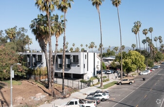 739 N Mariposa Ave, Los Angeles, CA - VUE AÉRIENNE  vue de carte