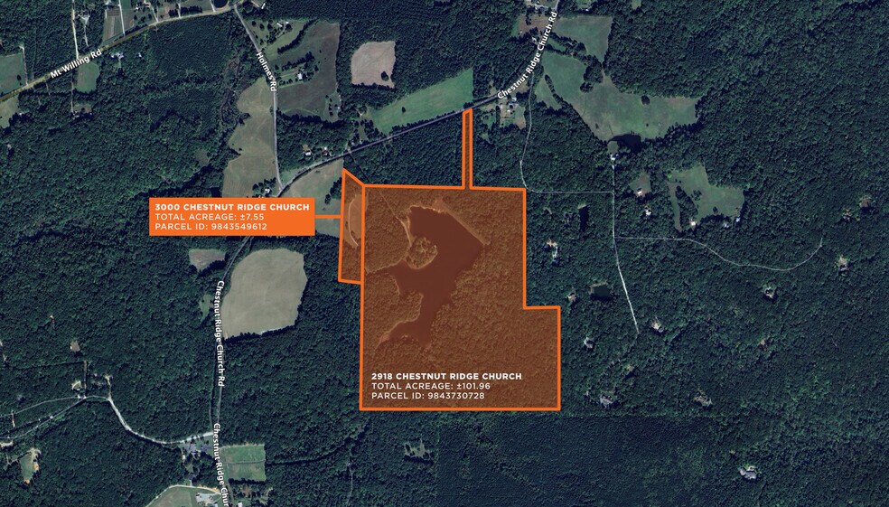 2918-3000 Chestnut Ridge Church Rd, Efland, NC à vendre - Aérien – Image 2 sur 23