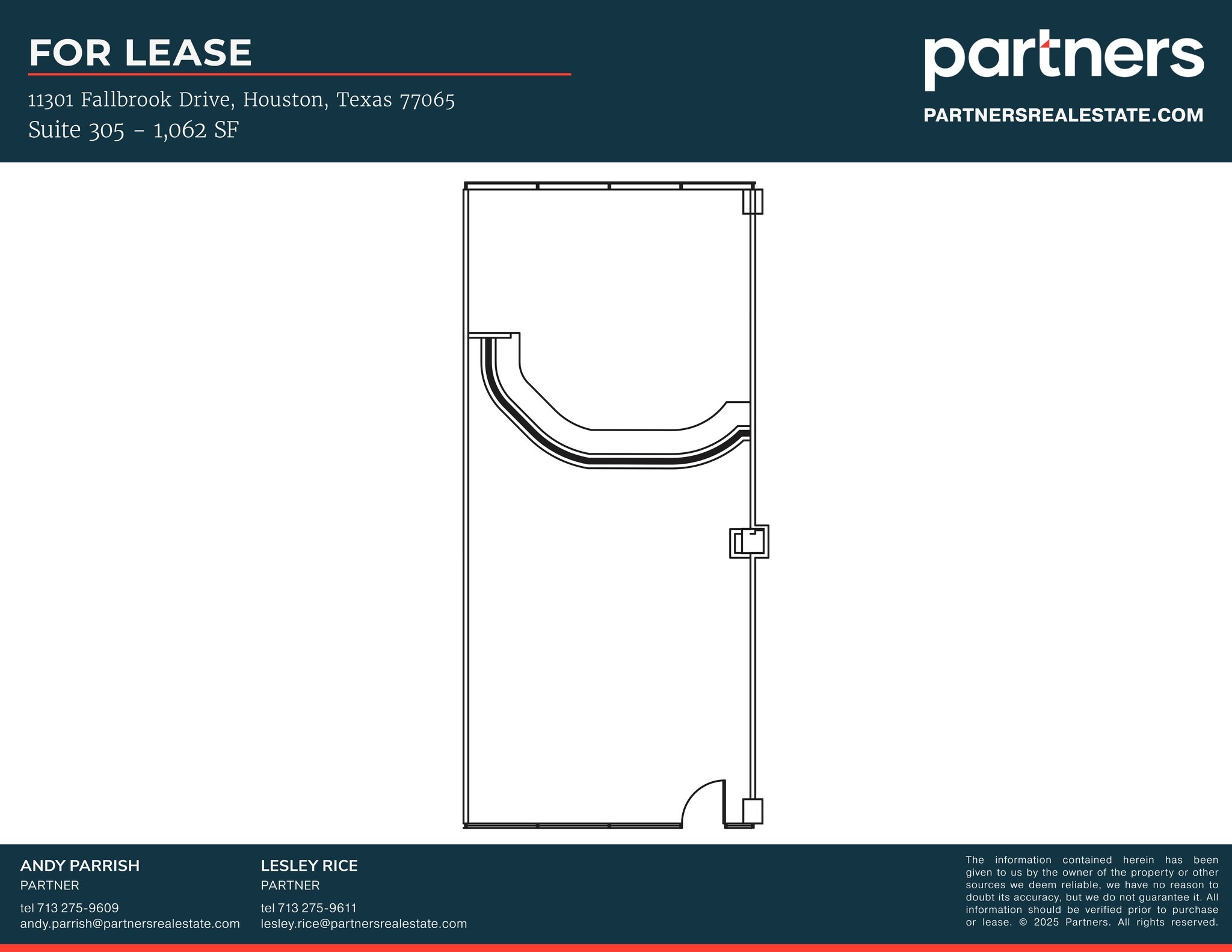 11301 Fallbrook Dr, Houston, TX à louer Plan de site– Image 1 sur 1