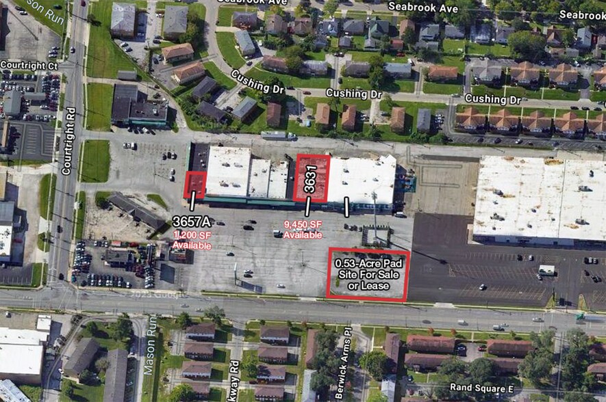 3633 E Livingston Ave, Columbus, OH à louer - Aérien – Image 3 sur 4