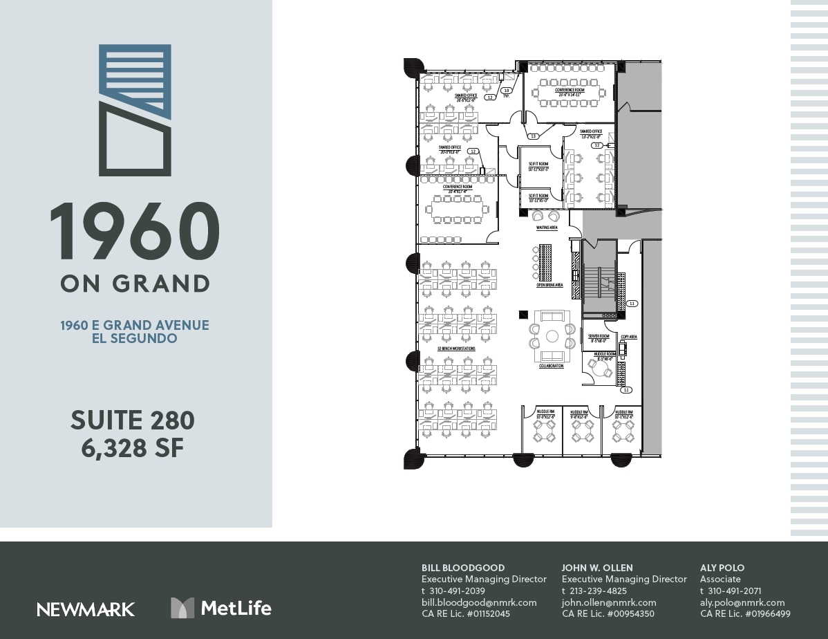 1960 E Grand Ave, El Segundo, CA à louer Plan d’étage– Image 1 sur 1
