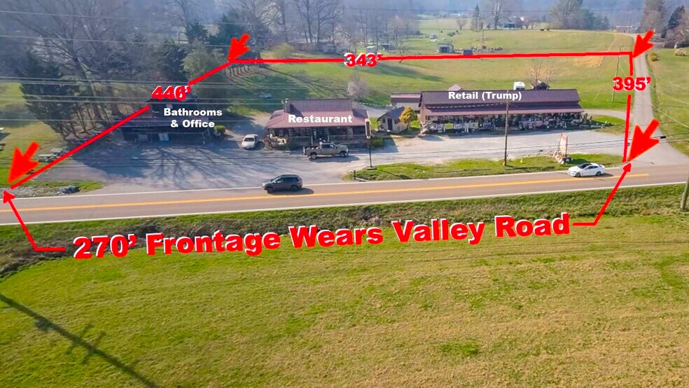 3030 Wears Valley Rd, Sevierville, TN à vendre - Photo principale – Image 1 sur 5