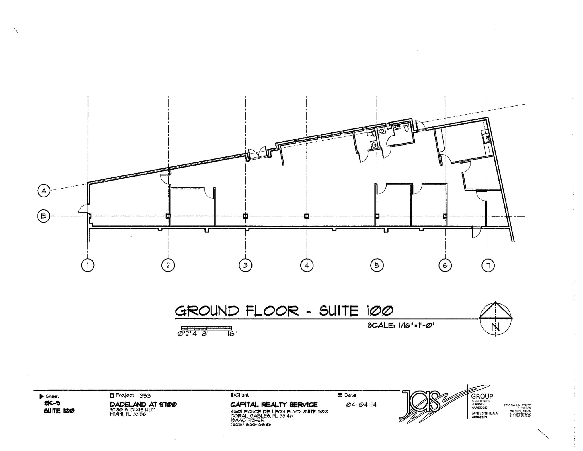 9700 S Dixie Hwy, Miami, FL à louer Plan de site– Image 1 sur 1