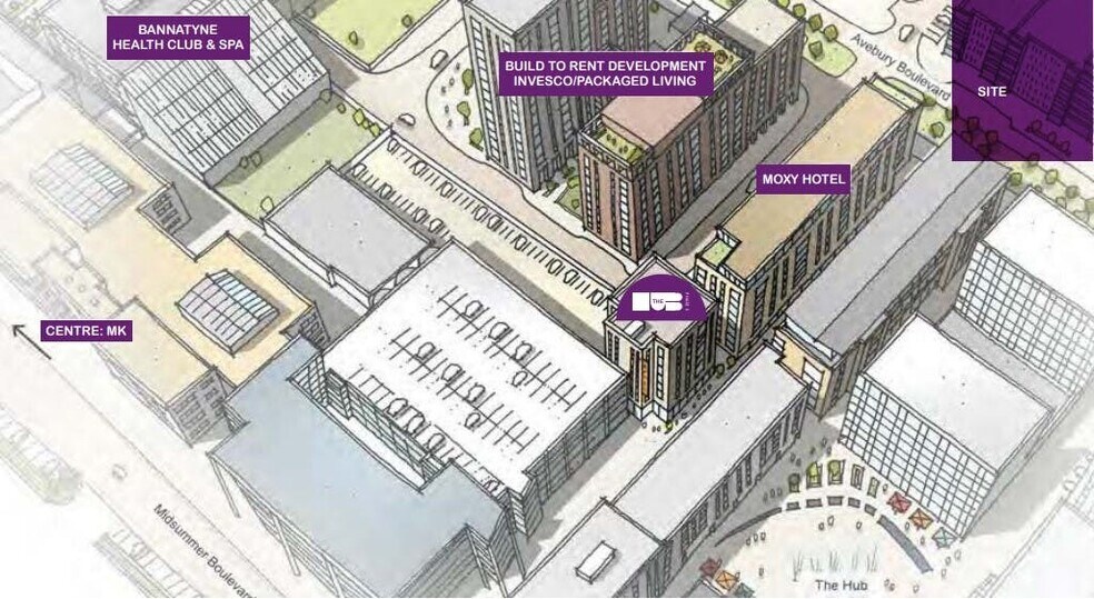 Avebury Blvd, Milton Keynes à vendre - Photo de l’immeuble – Image 2 sur 3