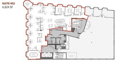 2100 Shattuck Ave, Berkeley, CA à louer Plan d’étage– Image 1 sur 1