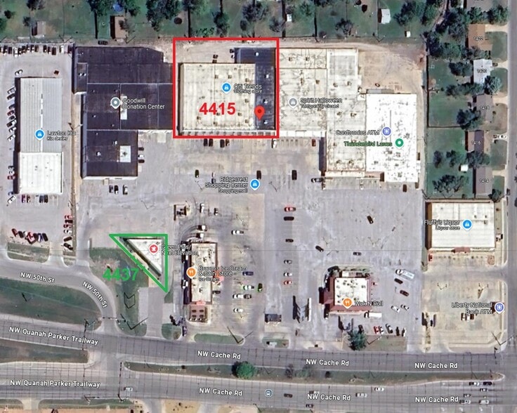4415 NW Cache Rd, Lawton, OK à louer - Aérien – Image 1 sur 3