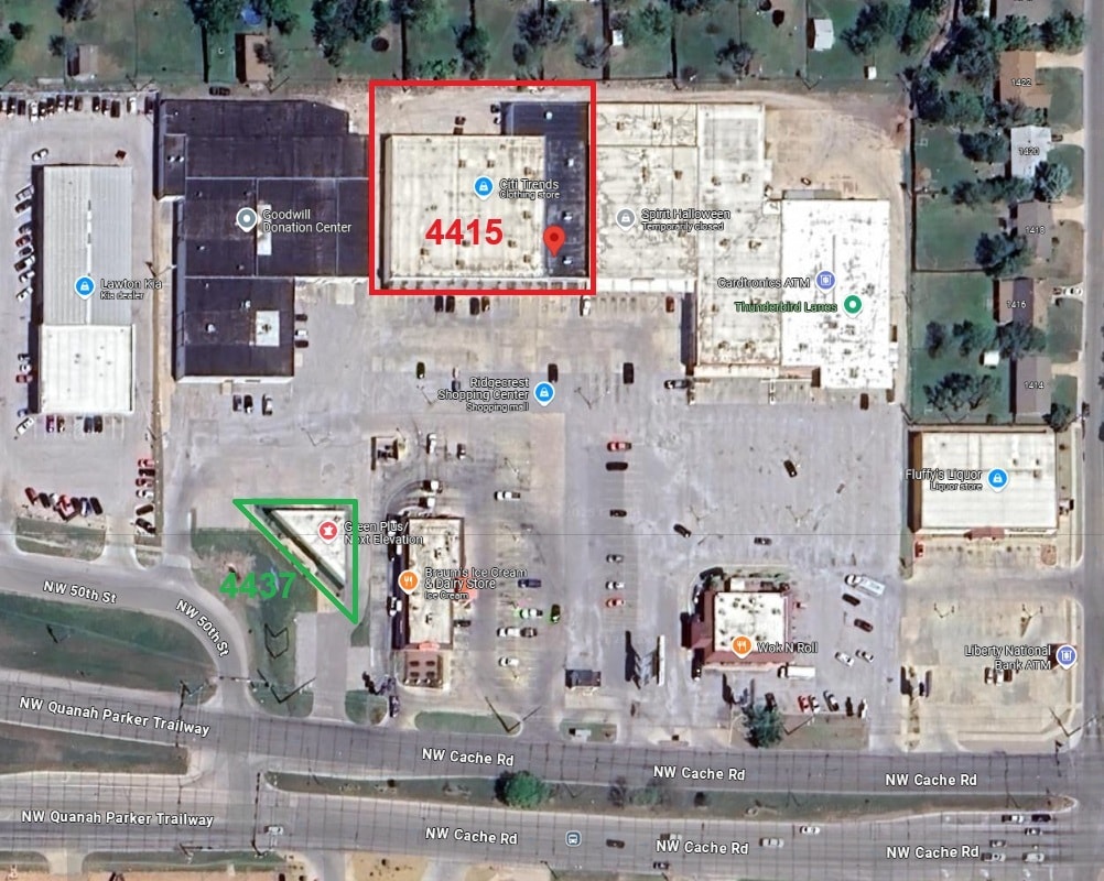 4415 NW Cache Rd, Lawton, OK à louer Aérien– Image 1 sur 4