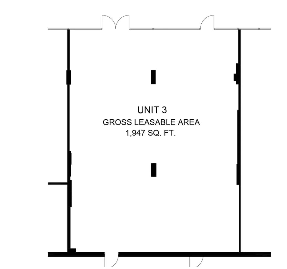 1749-1755 Jane St, Toronto, ON à louer Plan d’étage– Image 1 sur 1