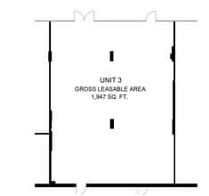 1749-1755 Jane St, Toronto, ON à louer Plan d’étage– Image 1 sur 1