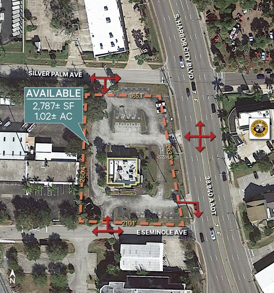 1514 S Harbor City Blvd, Melbourne, FL à vendre - Aérien – Image 2 sur 4