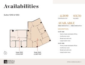 100 W Broadway, Glendale, CA à louer Plan d’étage– Image 1 sur 1
