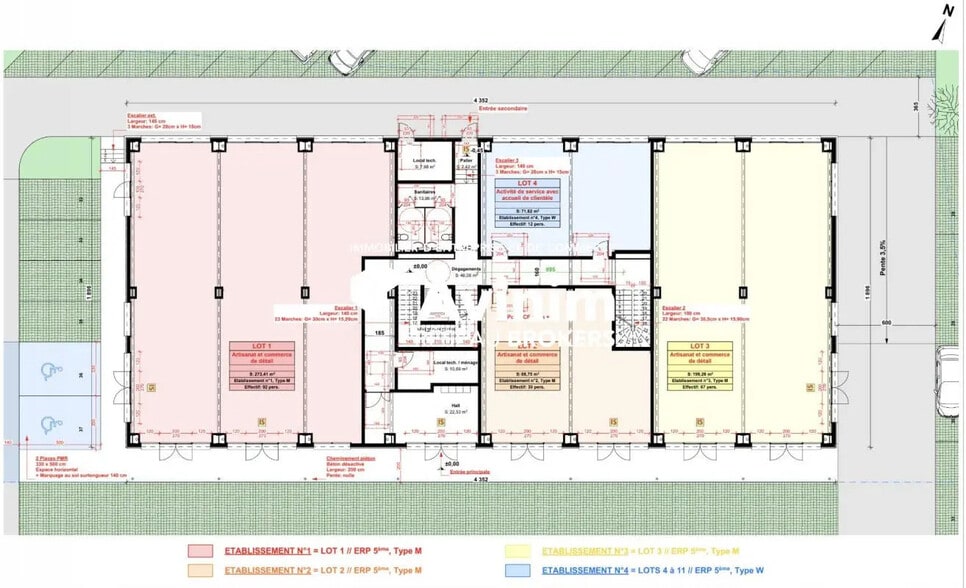 Bureau dans Cruseilles à vendre - Plan d’étage – Image 2 sur 4