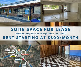 Plus de détails pour 4409 Saint Stephens Rd, Eight Mile, AL - Local commercial à louer