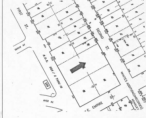 523-530 N 1st St, San Jose, CA à vendre - Plan cadastral – Image 2 sur 13
