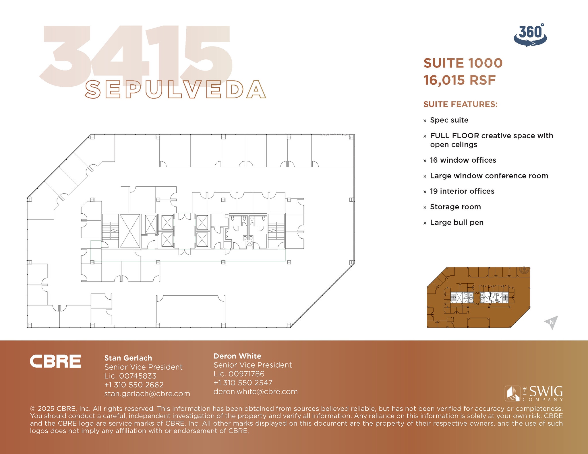 3415 S Sepulveda Blvd, Los Angeles, CA à louer Plan d’étage– Image 1 sur 1