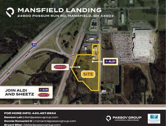 Plus de détails pour 2480 Possum Run Rd, Mansfield, OH - Terrain à louer