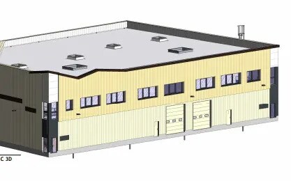 Industriel/Logistique dans Osny à louer - Photo de l’immeuble – Image 3 sur 4