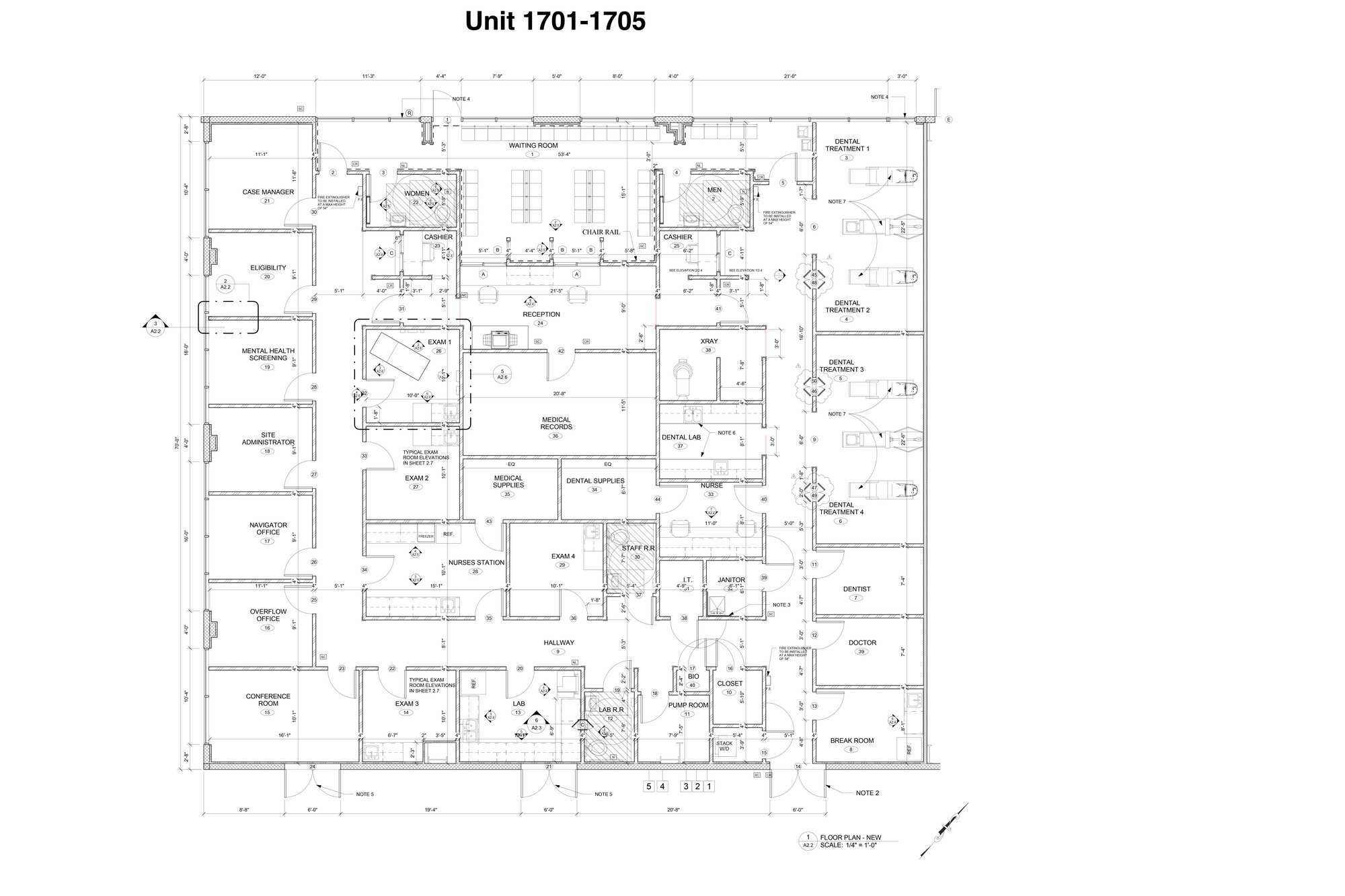 1701-1729 Business Center Ln, Kissimmee, FL à louer Plan d’étage– Image 1 sur 2