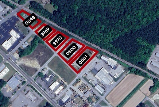 1331 Stancell St, Roanoke Rapids, NC à vendre - Aérien – Image 2 sur 4