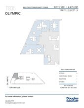 11845 W Olympic Blvd, Los Angeles, CA à louer Plan d’étage– Image 1 sur 1