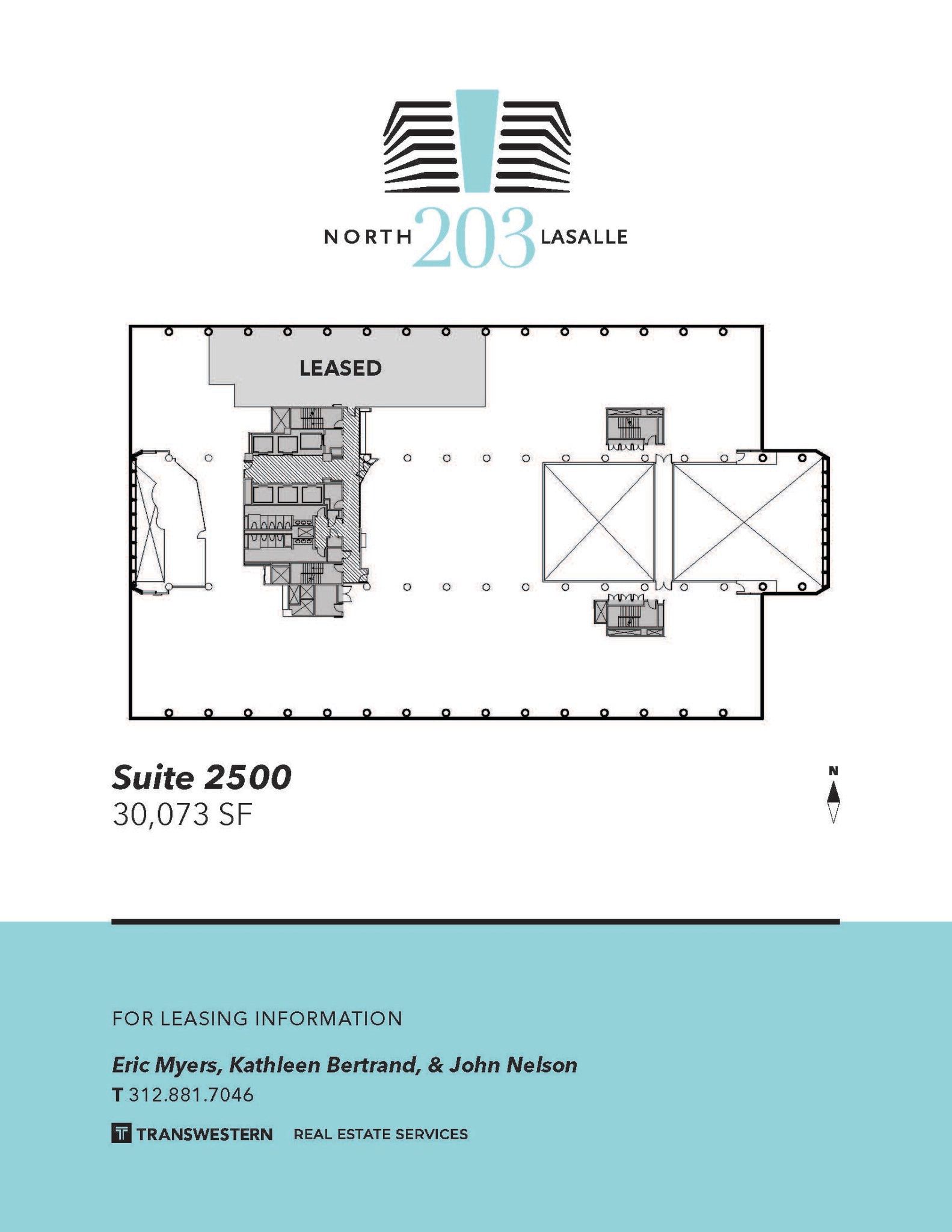 203 N LaSalle St, Chicago, IL à louer Plan d’étage– Image 1 sur 1