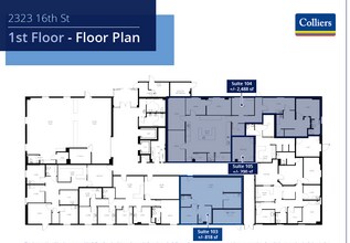 2323 16th St, Bakersfield, CA à louer Plan d’étage– Image 1 sur 1
