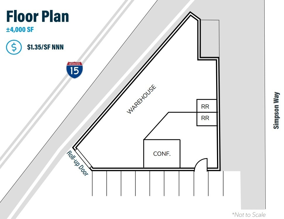 1120 Simpson Way, Escondido, CA à louer Plan d’étage– Image 1 sur 1