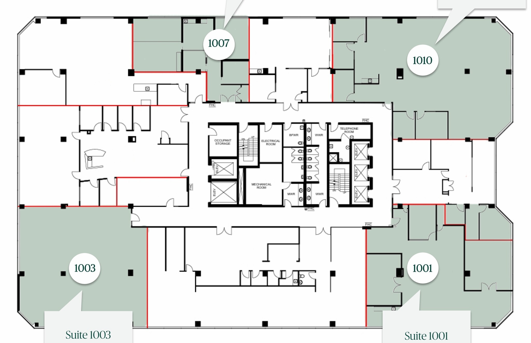 555 Richmond St W, Toronto, ON à louer Plan d’étage– Image 1 sur 1
