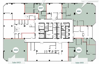 555 Richmond St W, Toronto, ON à louer Plan d’étage– Image 1 sur 1