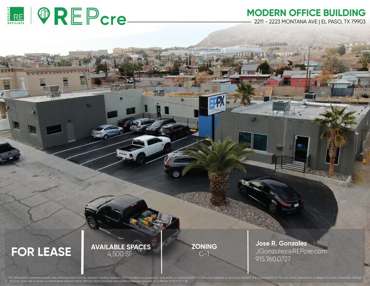 2211-2223 Montana Ave, El Paso, TX à louer - Photo principale – Image 1 sur 26