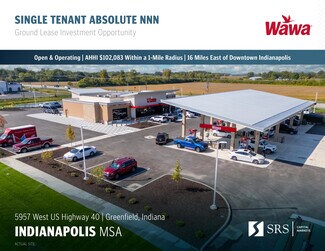 Plus de détails pour 5957 US 40 hwy, Greenfield, IN - Local commercial à vendre