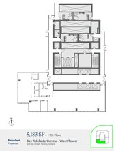 333 Bay St, Toronto, ON à louer Plan d’étage– Image 1 sur 1
