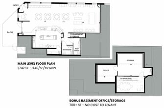 300 S Logan St, Denver, CO à louer Plan d’étage– Image 2 sur 8