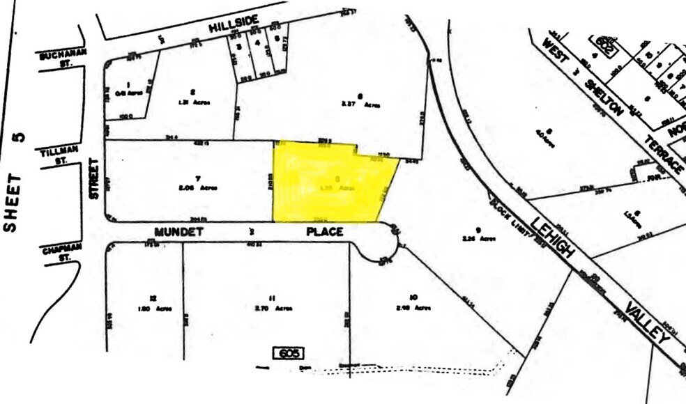 460 Mundet Pl, Hillside, NJ à louer - Plan cadastral – Image 2 sur 2