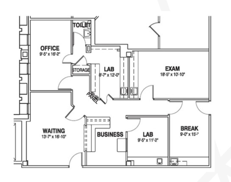 6036 N 19th Ave, Phoenix, AZ à louer Plan d’étage– Image 1 sur 1