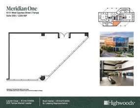 4350 W Cypress St, Tampa, FL à louer Plan d’étage– Image 1 sur 1