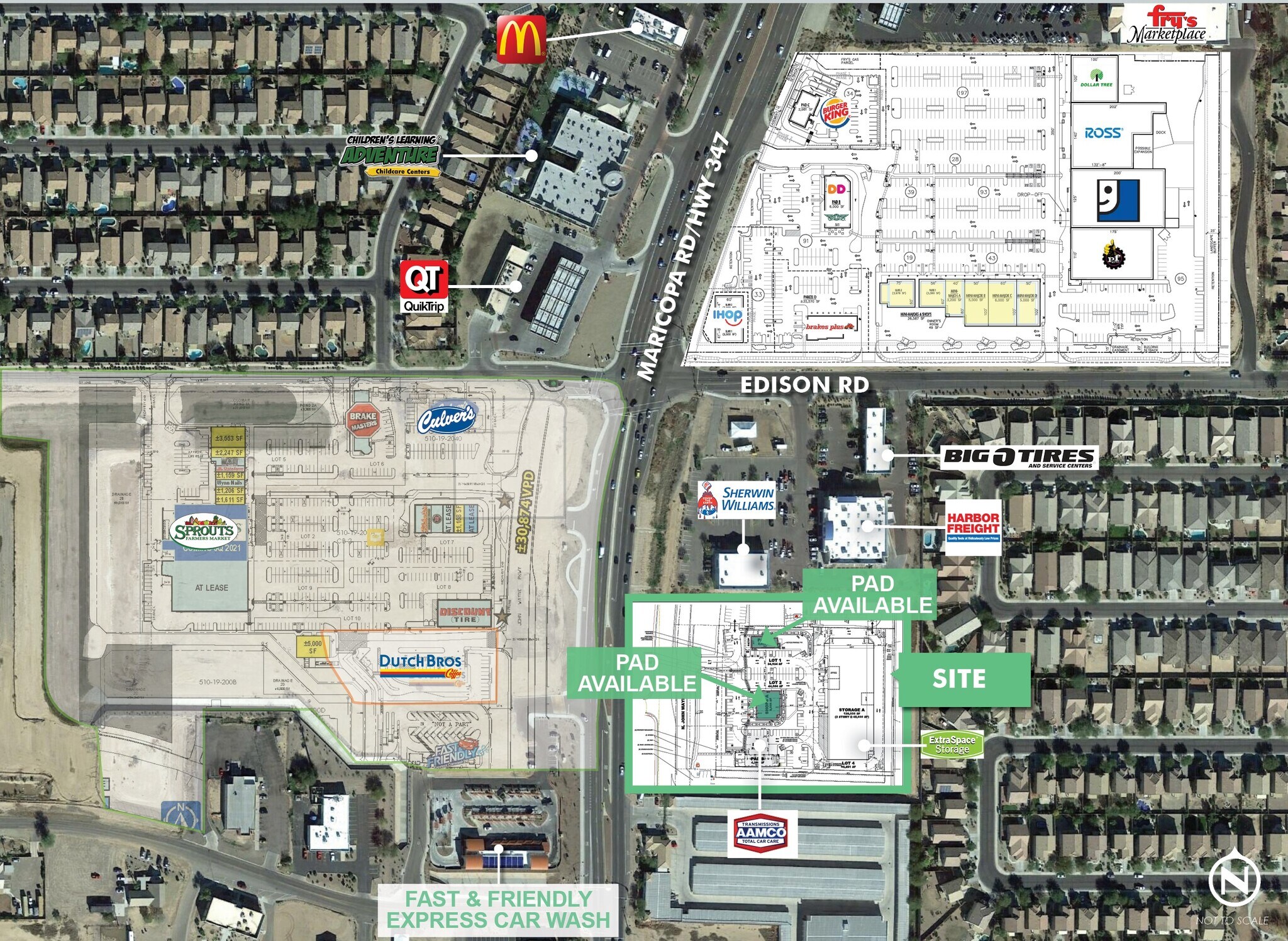 SEC Hwy 347 & Edison St, Maricopa, AZ à louer Photo de l’immeuble– Image 1 sur 2