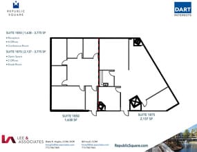 13501 Katy Fwy, Houston, TX à louer Plan d’étage– Image 2 sur 2