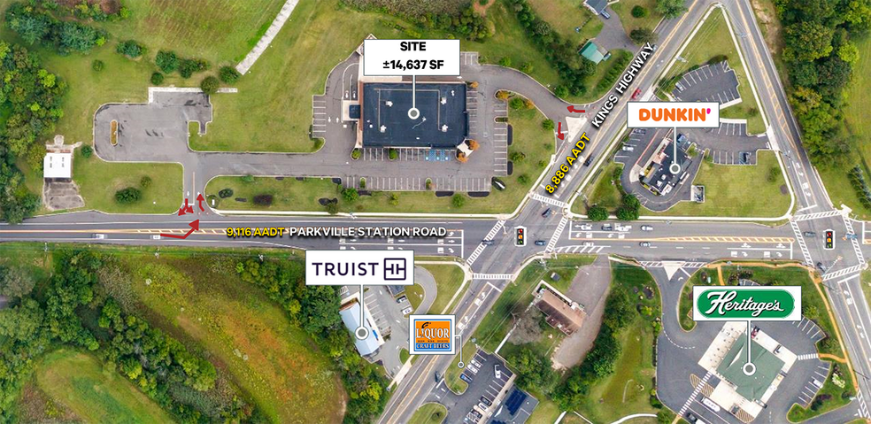 1000 Kings Hwy, West Deptford, NJ à louer - Aérien – Image 2 sur 3