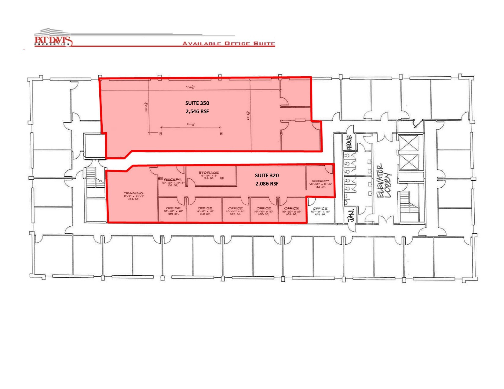7120 W Interstate 40, Amarillo, TX à louer Plan d’étage– Image 1 sur 1