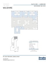 12100 Wilshire Blvd, Los Angeles, CA à louer Plan d’étage– Image 1 sur 1