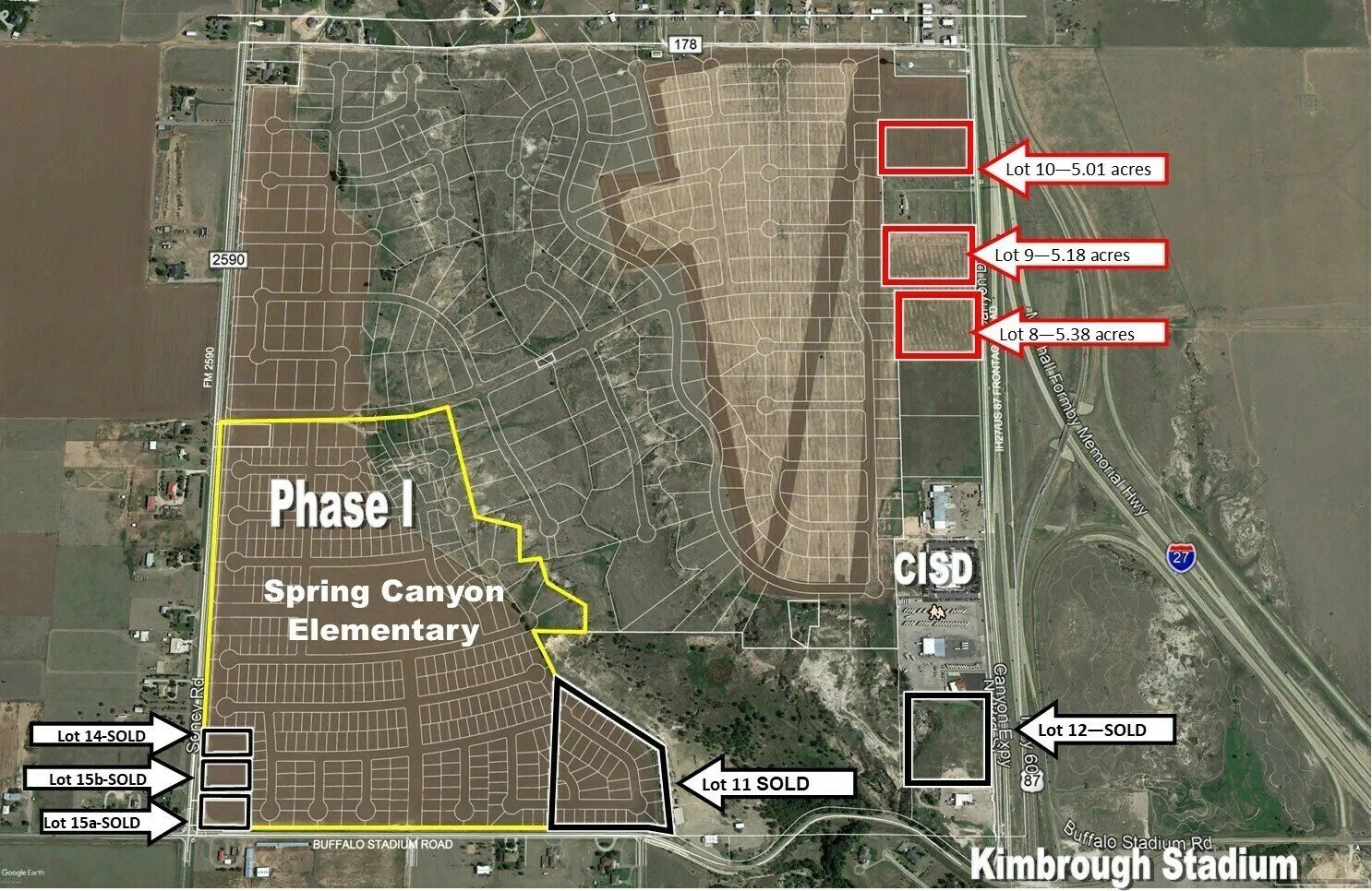 I-27 Country Club Rd, Canyon, TX à vendre Photo de l’immeuble– Image 1 sur 6