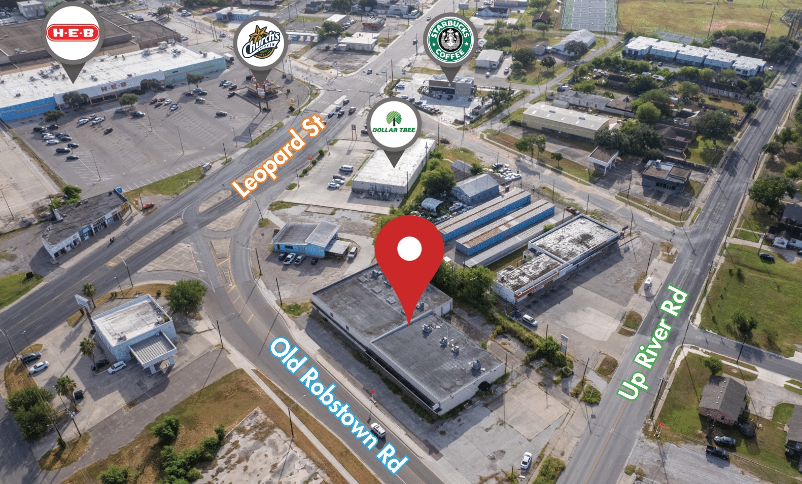 620 Old Robstown Rd, Corpus Christi, TX à vendre Aérien– Image 1 sur 7
