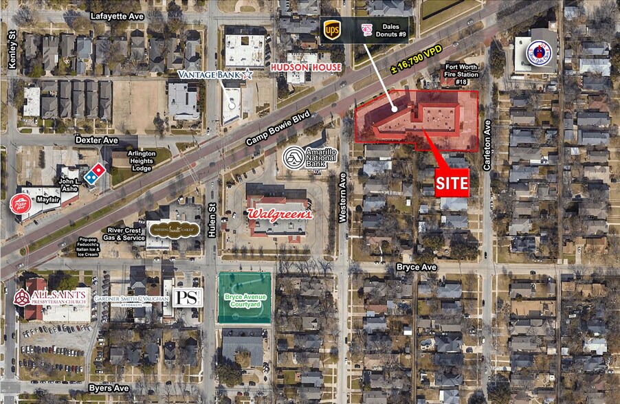 4455 Camp Bowie Blvd, Fort Worth, TX à louer - Photo de l’immeuble – Image 2 sur 6