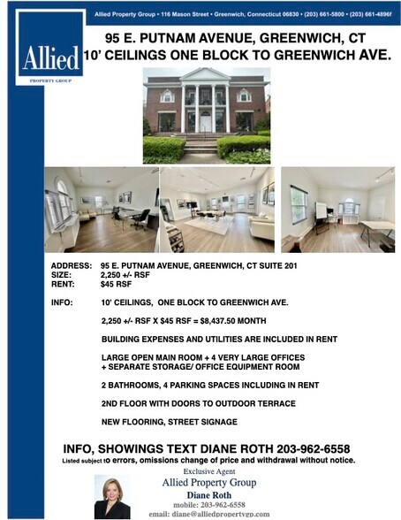 95 E Putnam Ave, Greenwich, CT à louer - Photo de l’immeuble – Image 2 sur 17