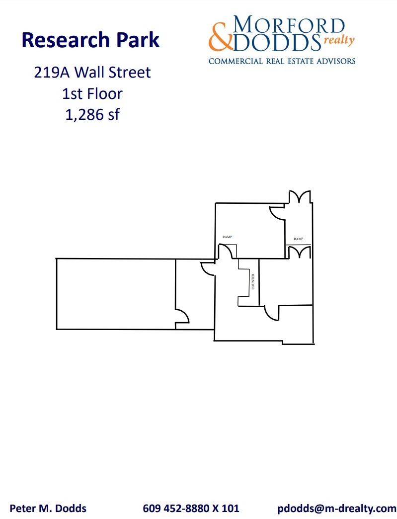201-250 Wall St, Princeton, NJ à louer Plan d’étage– Image 1 sur 1