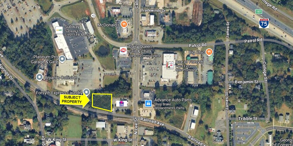 95 W Railroad Ave, Forsyth, GA à vendre - Photo de l’immeuble – Image 2 sur 6