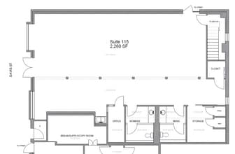 336 N Main St, Conroe, TX à louer Plan d’étage– Image 1 sur 1