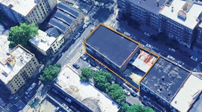 355 E 173rd St, Bronx, NY - Vue aérienne  vue de carte